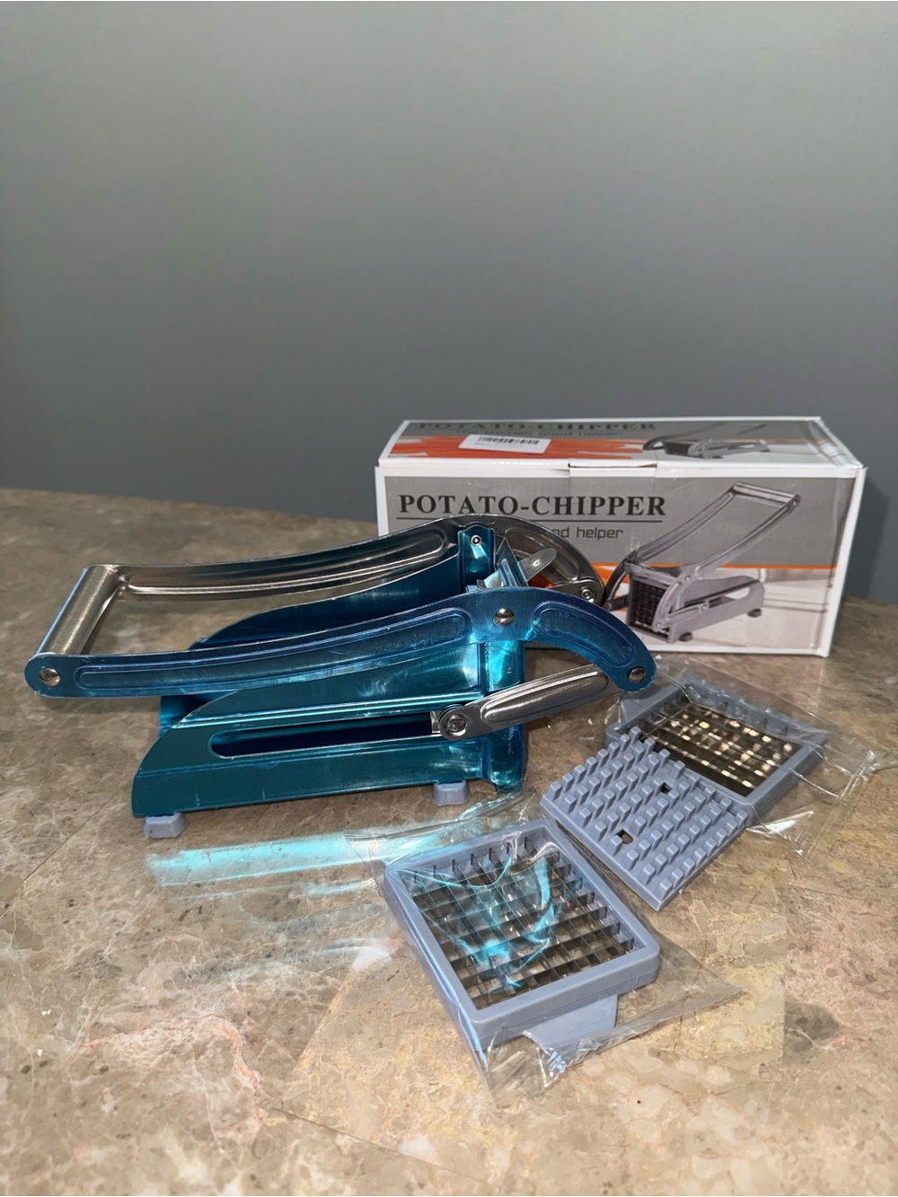 Potato Chipper with Dicing Blades